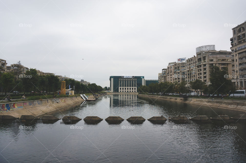 Bucharest cityscape