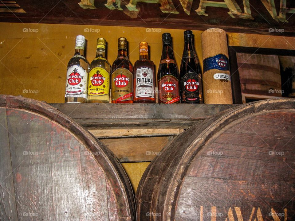 Havana club bottles 