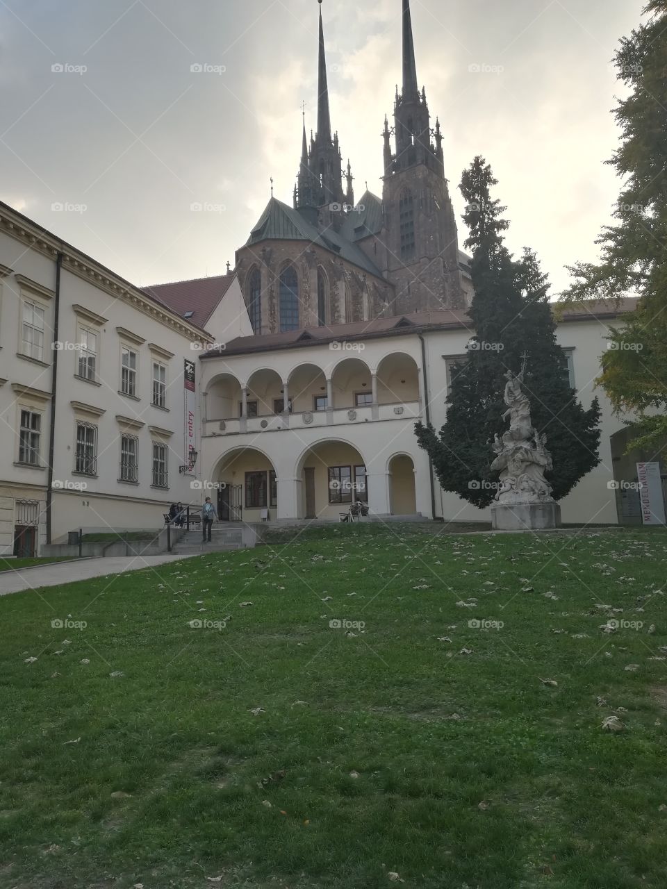 Brno castle with old vibes