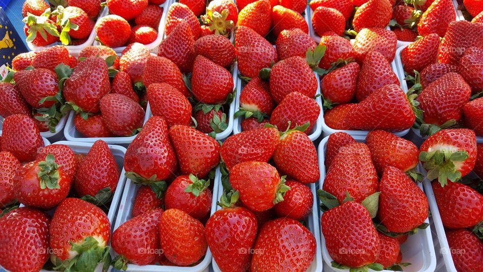 strawberries