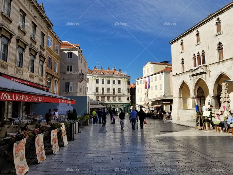 People's Square, Split
