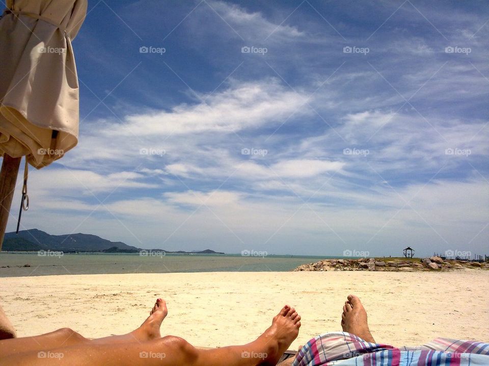 summer beach koh samui thailand by aja064