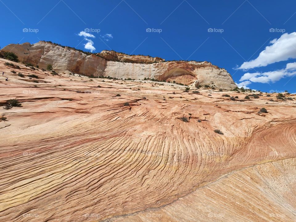 landscape rock and sky