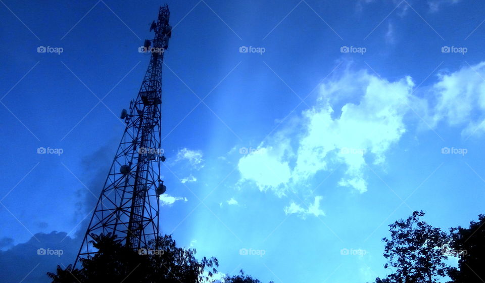Sky, No Person, Antenna, Satellite, Industry