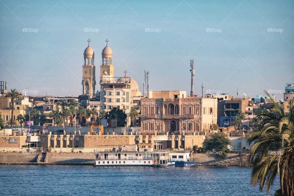 Sailing in Nile river