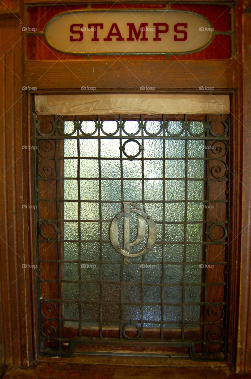 Old Post Office Window
