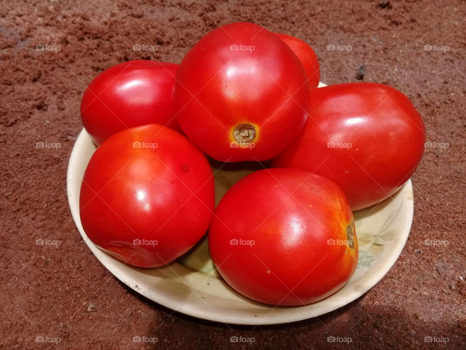 tomatoes from my vegetable garden