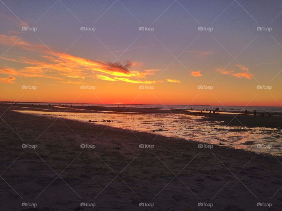 Sunset on Nantucket Sound