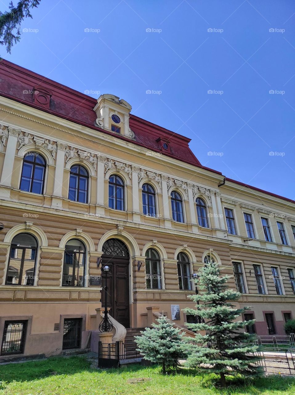 The building of the Faculty of Law in Chernivtsi