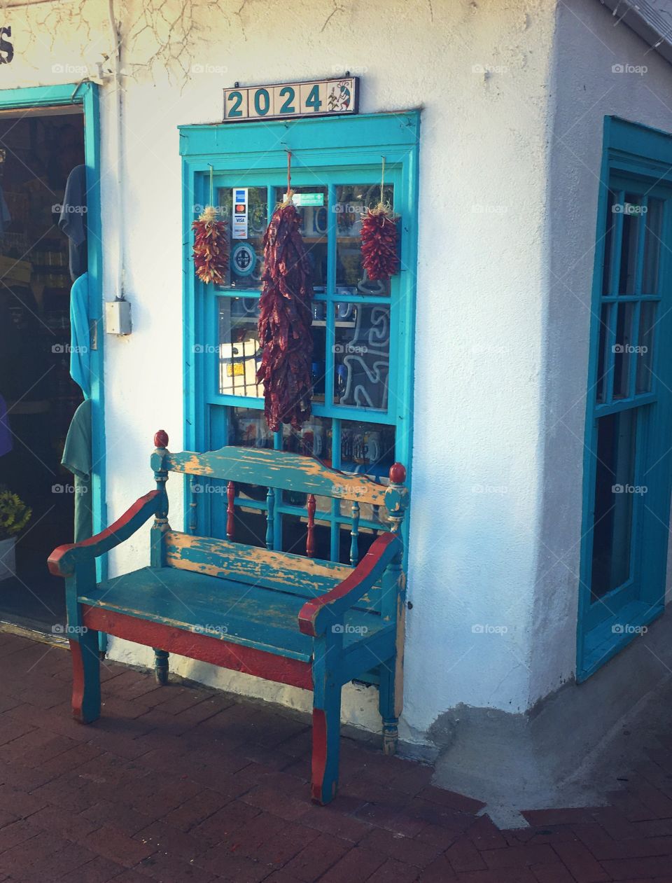 Store front in old town Albuquerque 