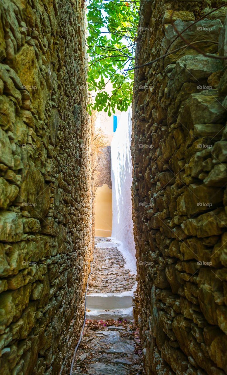 Close-up of stone wall