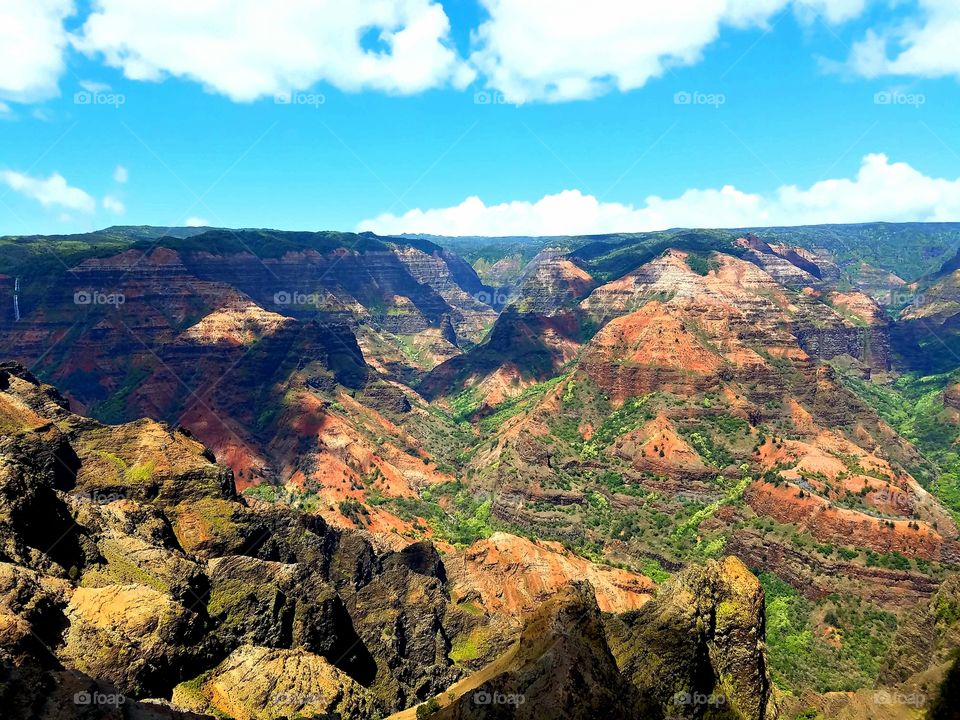 Kauai canyons