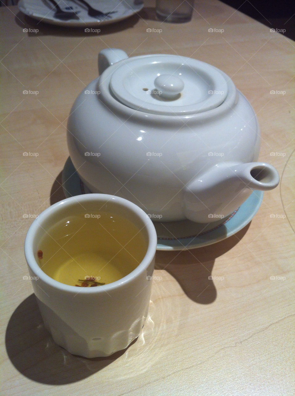 green drink tea pot by n2knee