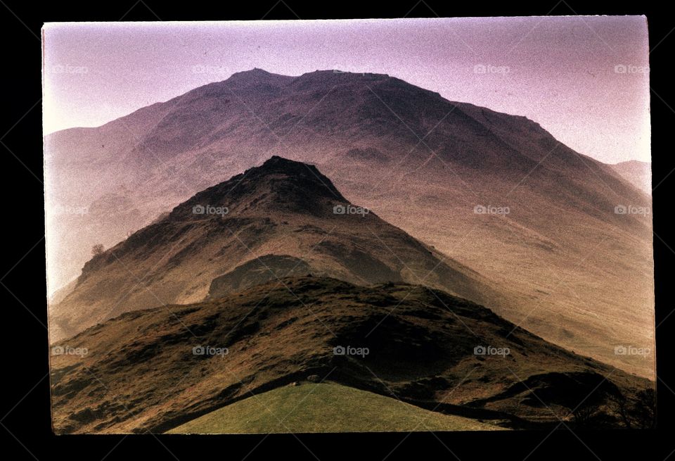 Mountains. Lake District 