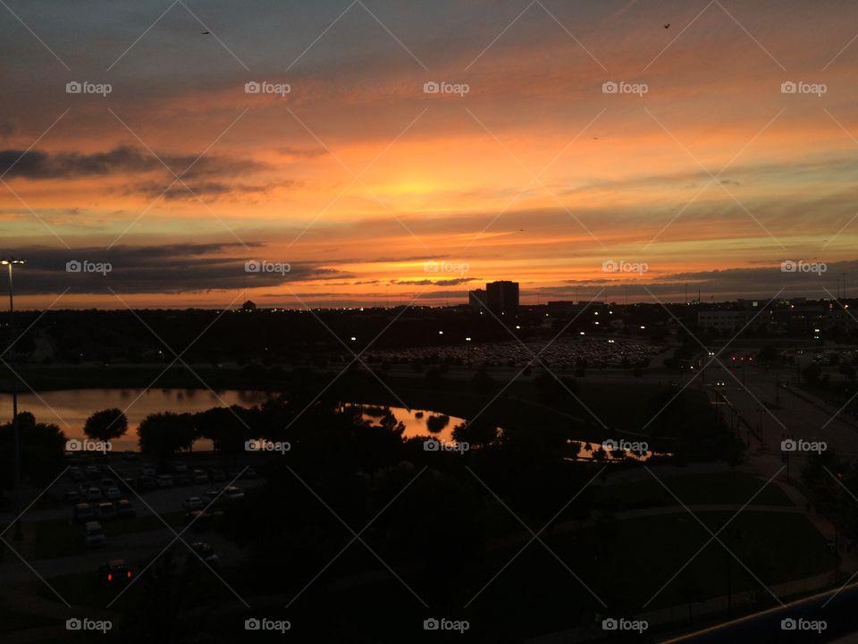 Arlington sunset
