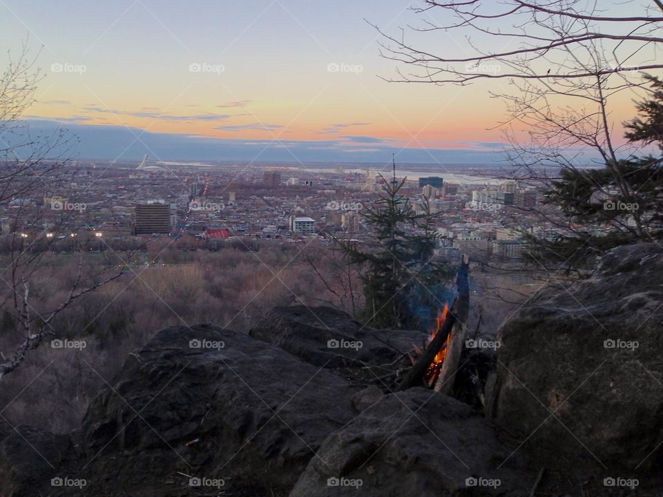 Mont Royal Point Sunset