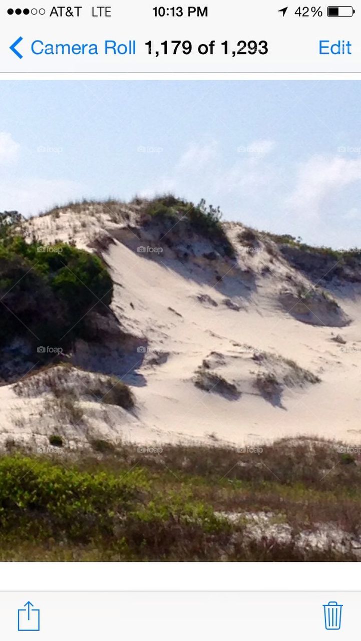 Sand dune