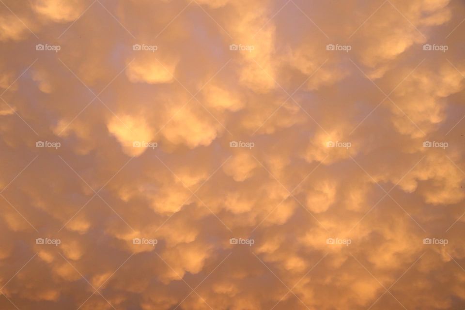 clouds in sunset