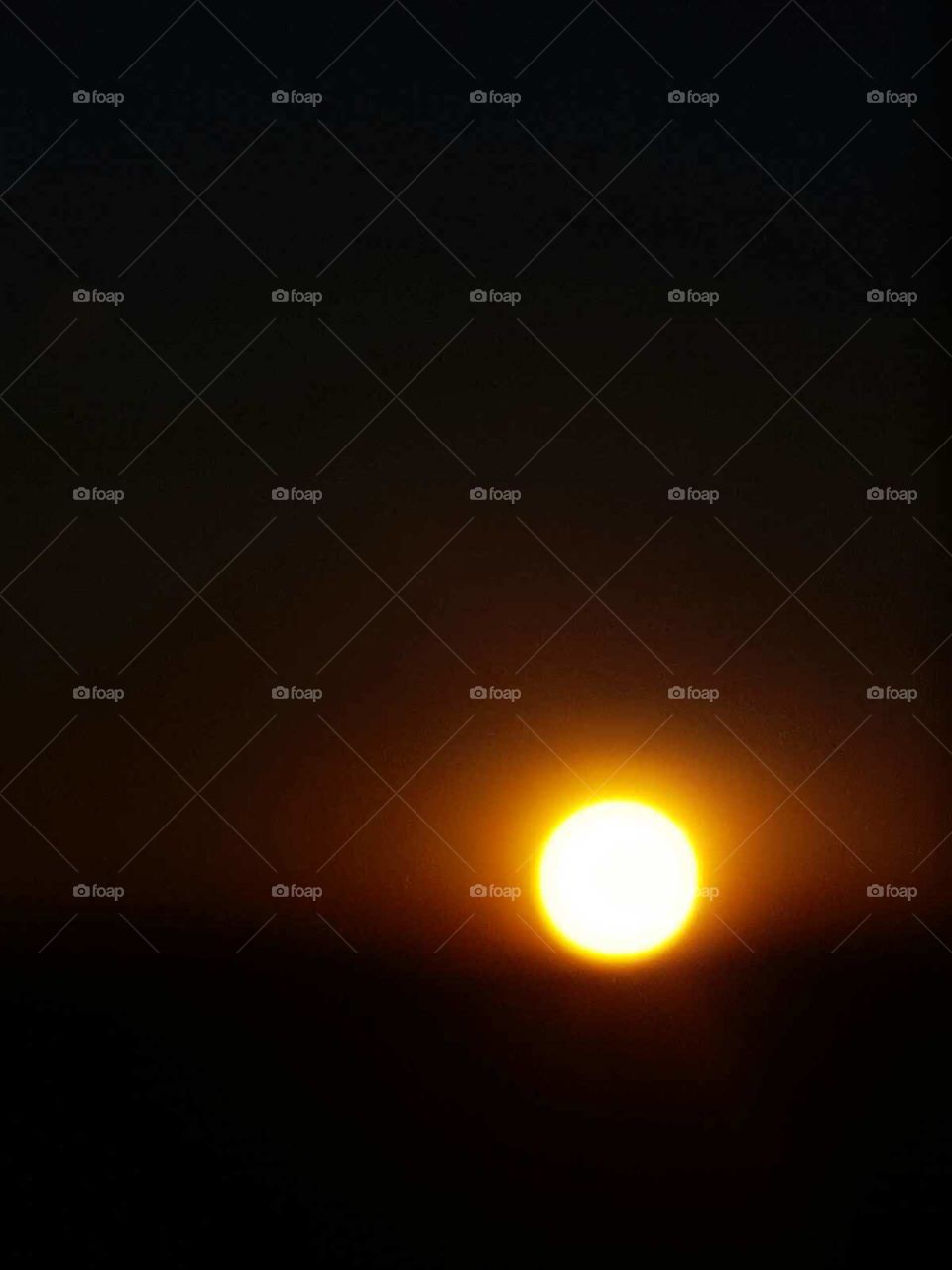 Sonnenuntergang Auge