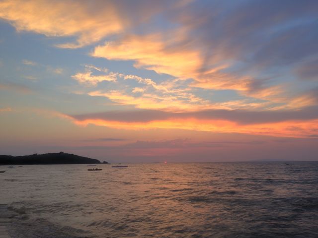 Sea sunset 