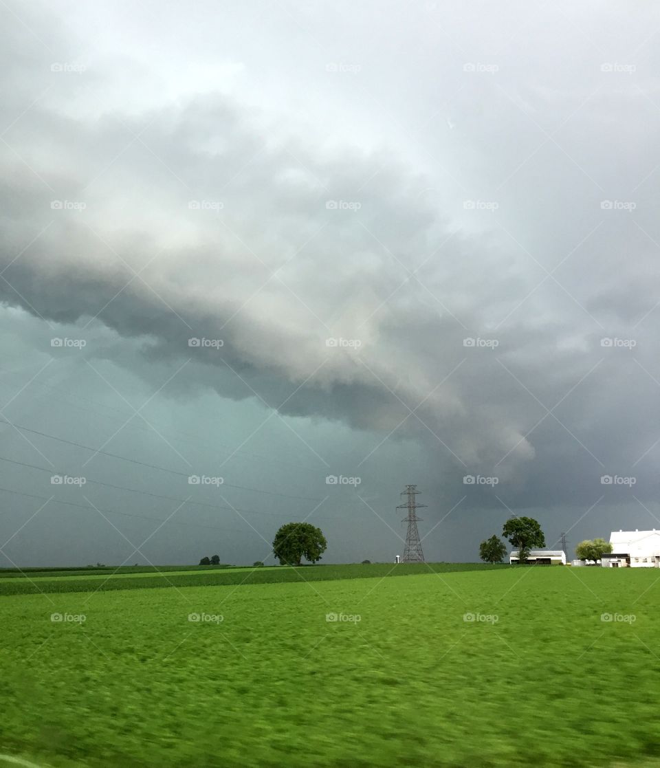 Storm Clouds over Amish Country