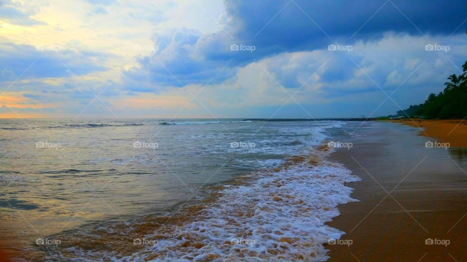 Behind the sun set....