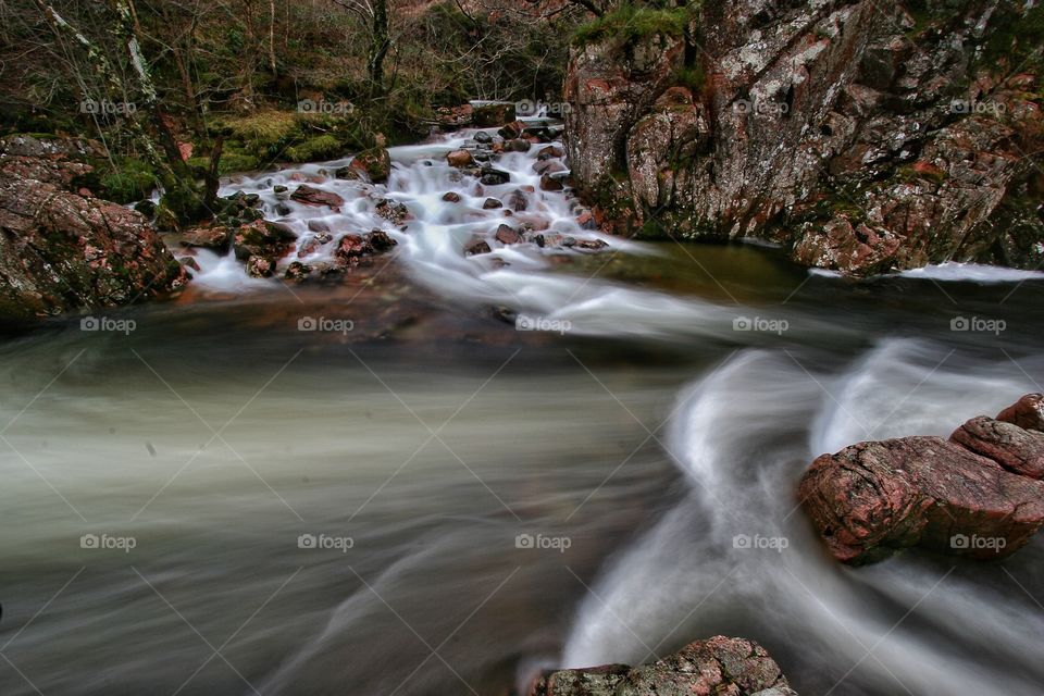 Flowing stream