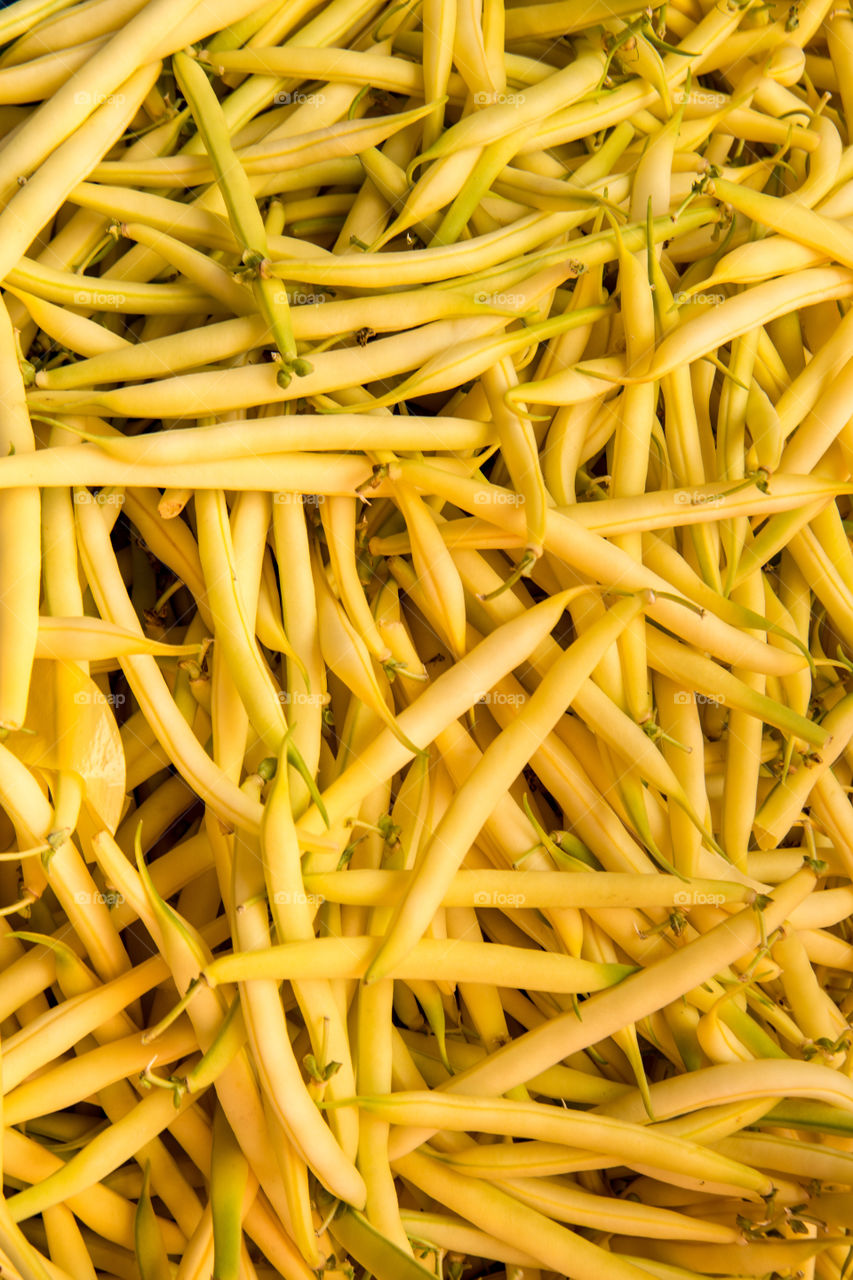 Full frame shot of yellow beans