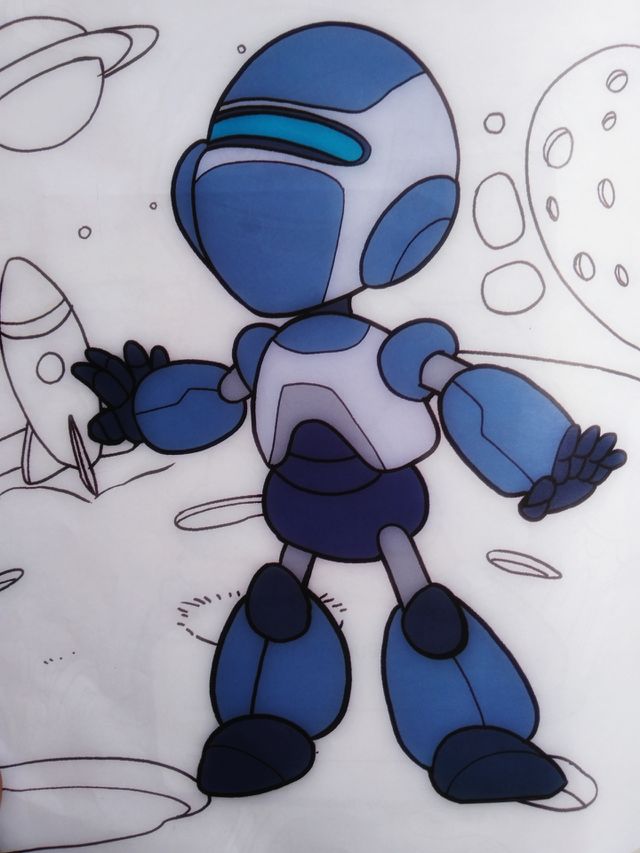robot painting