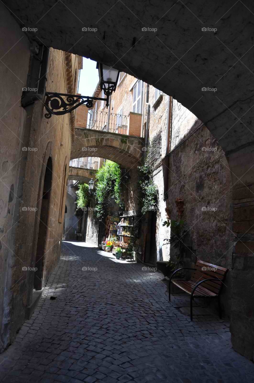 italy lantern walkway assisi by micheled312