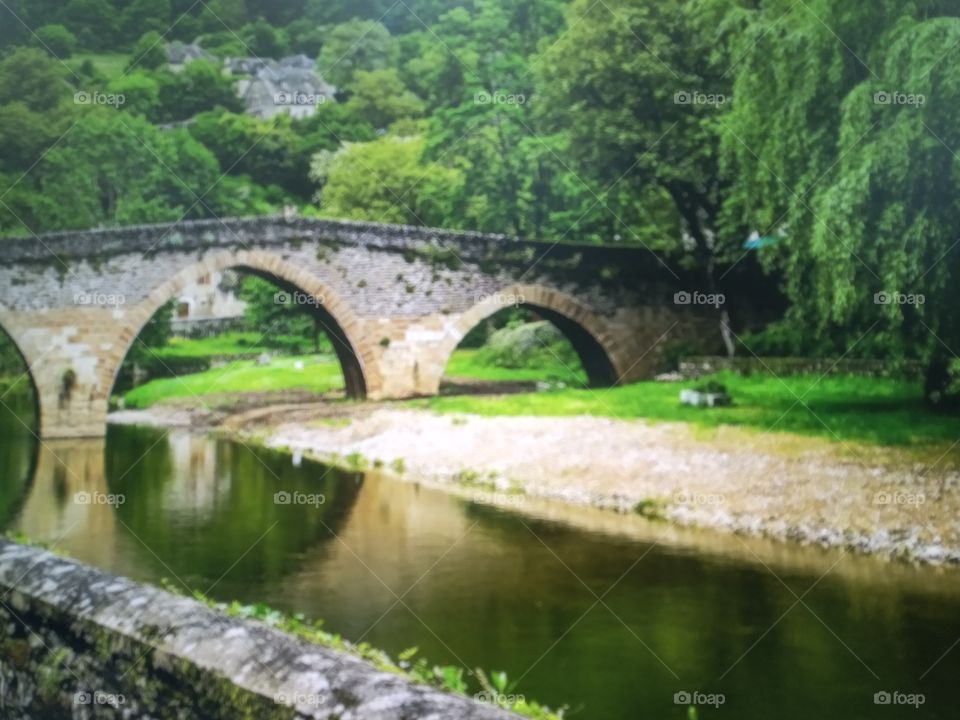 bridge over calm waters