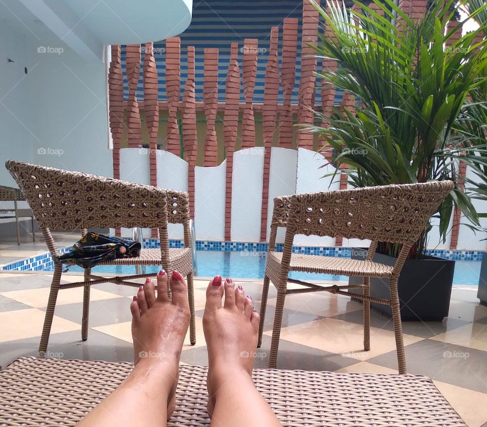 Summer with Swimming pool