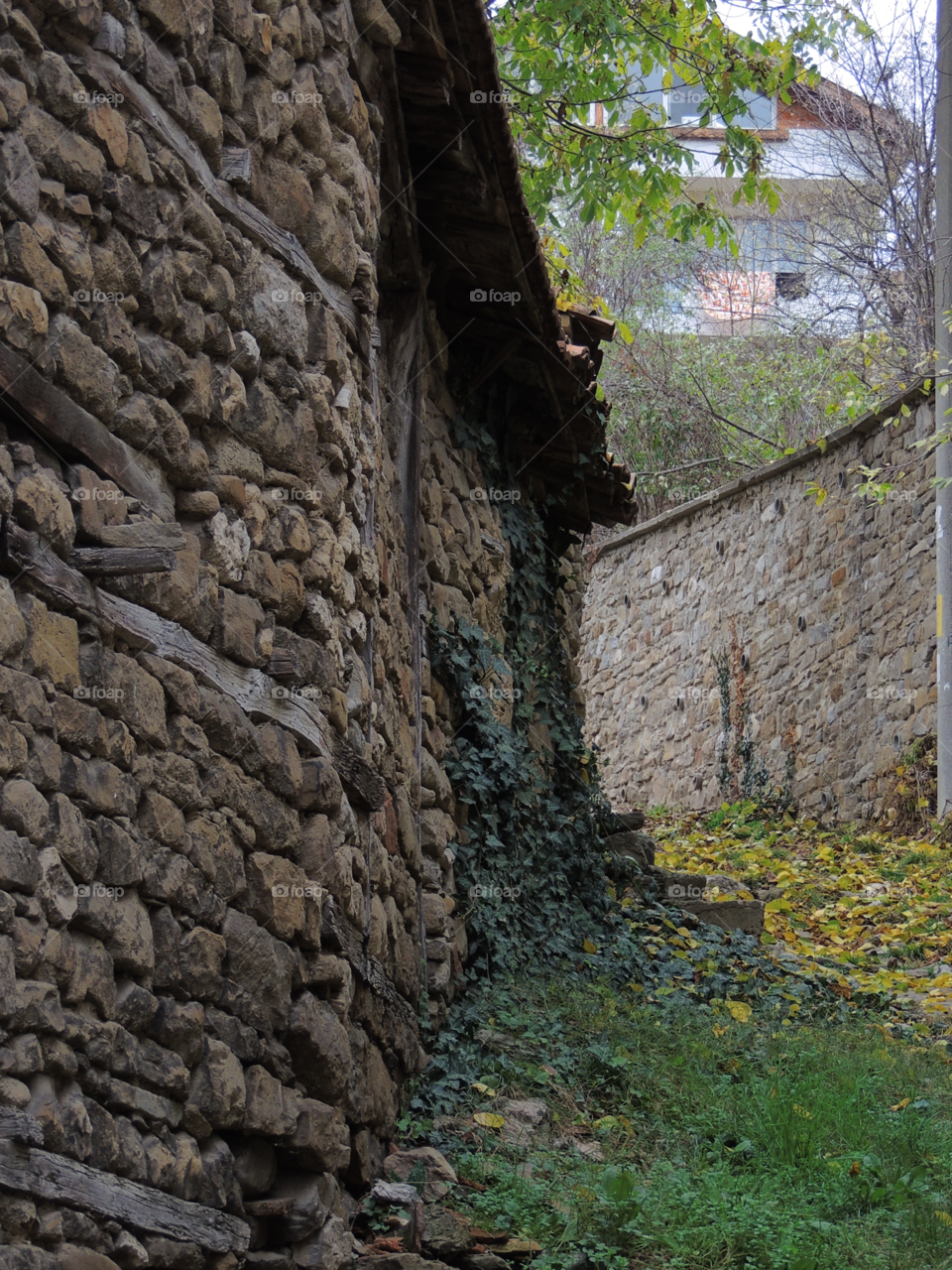 Stone wall