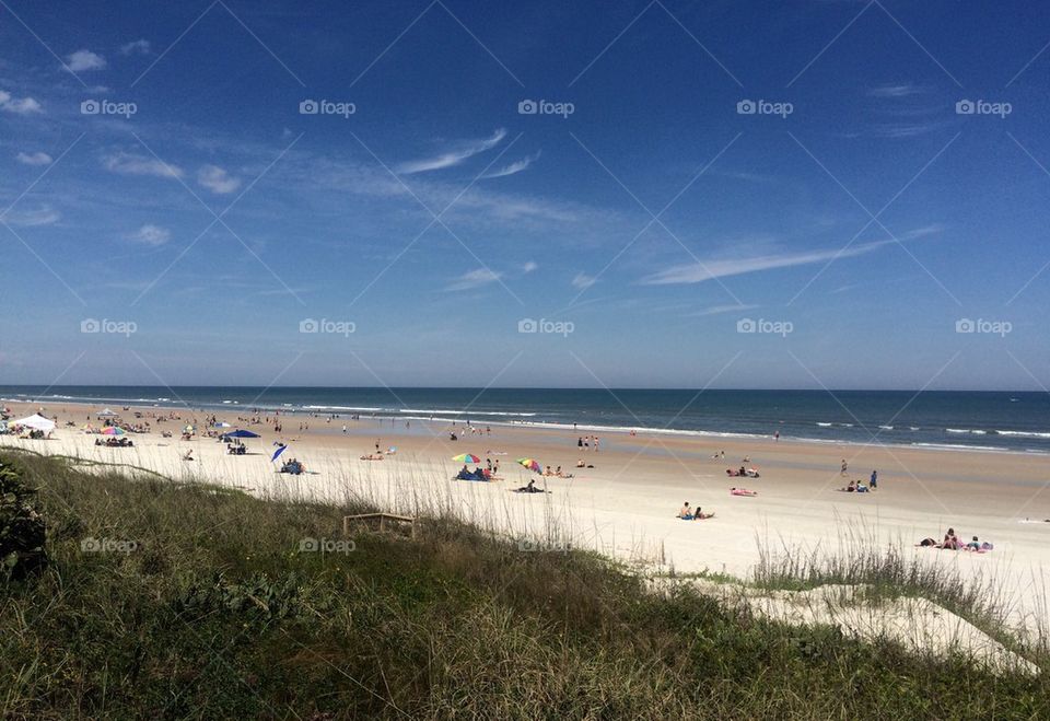 Springtime at the beach