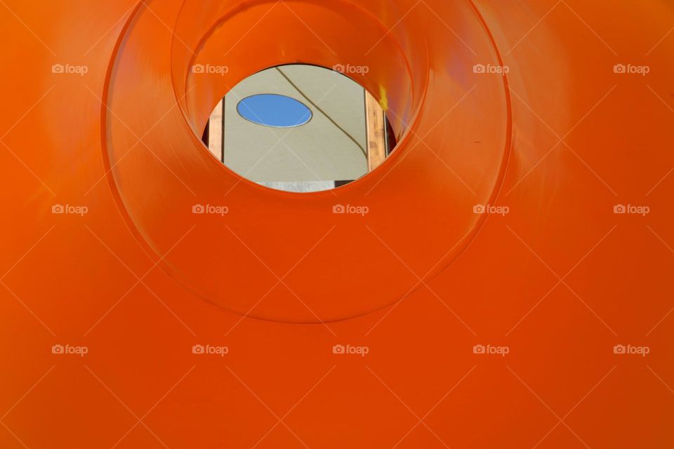 Inside of slide
