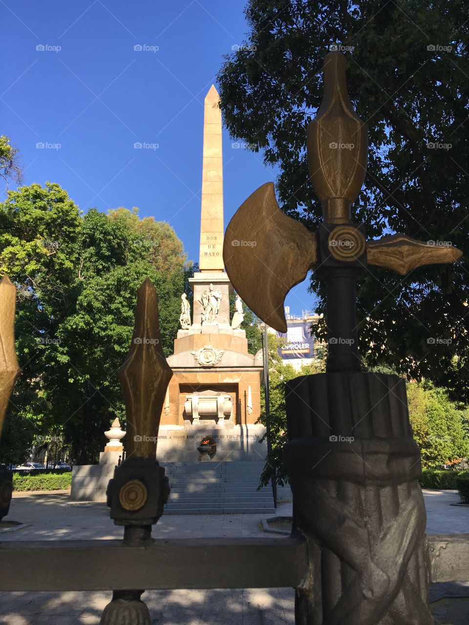 Madrid eternal flame 