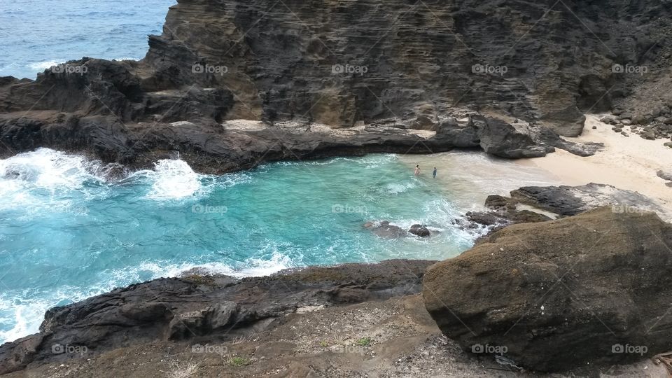 Hawaiian beautiful beach