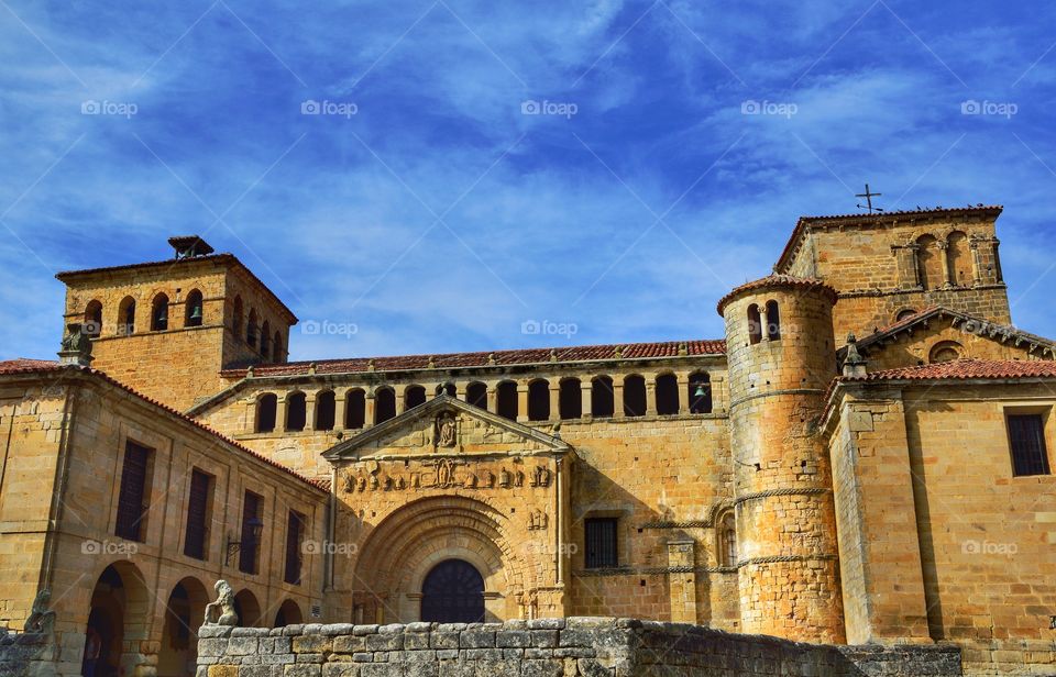 Colegiata de Santillana del Mar, Cantabria, Spain.