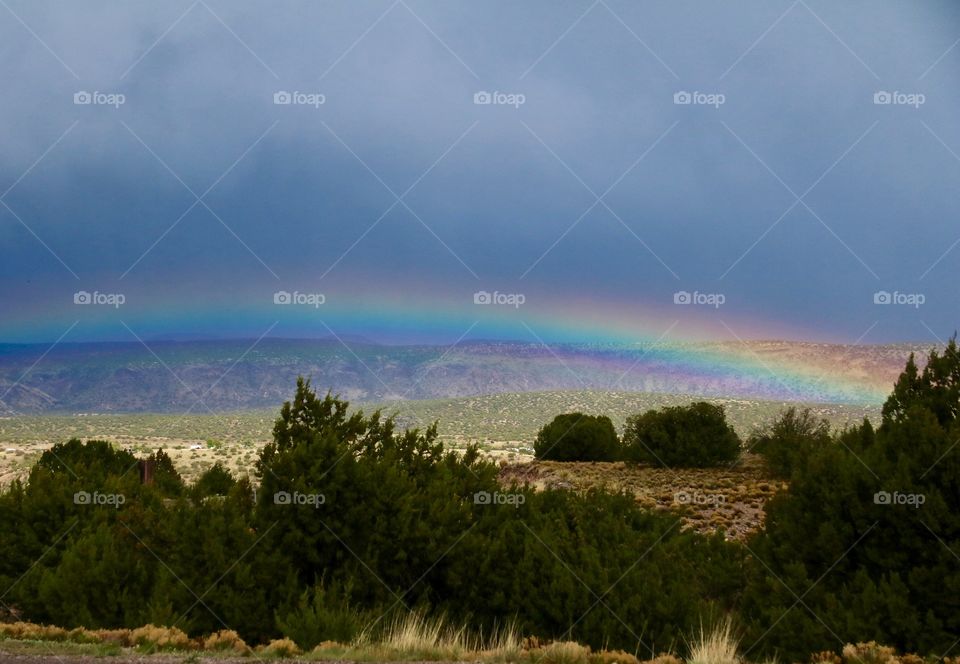New Mexico Spring Rainbow