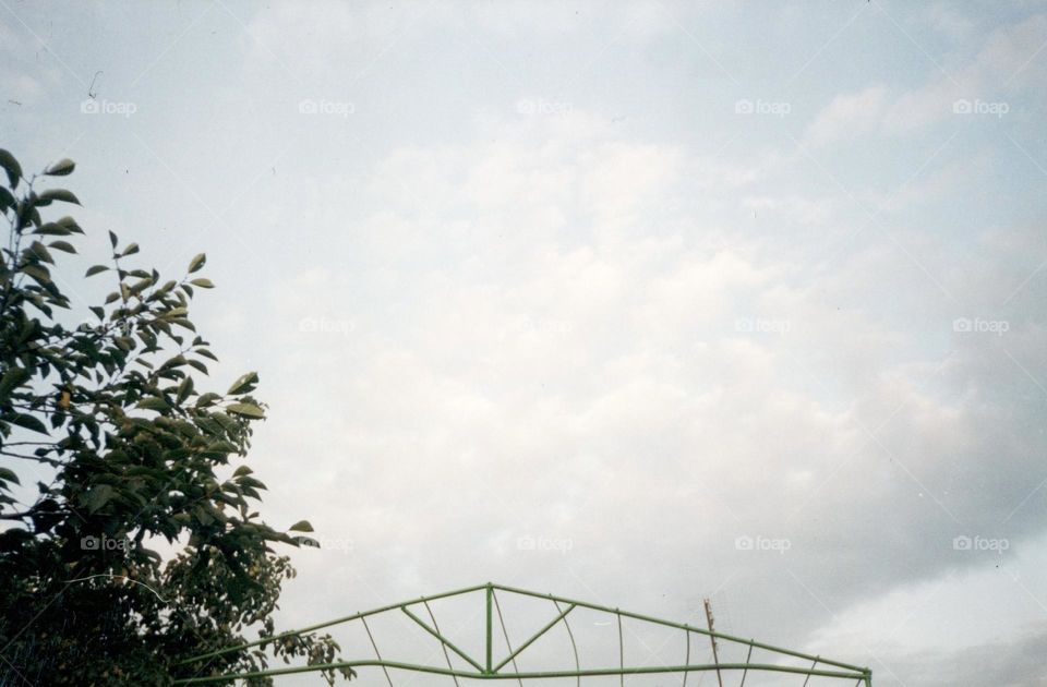 Sky on analog camera