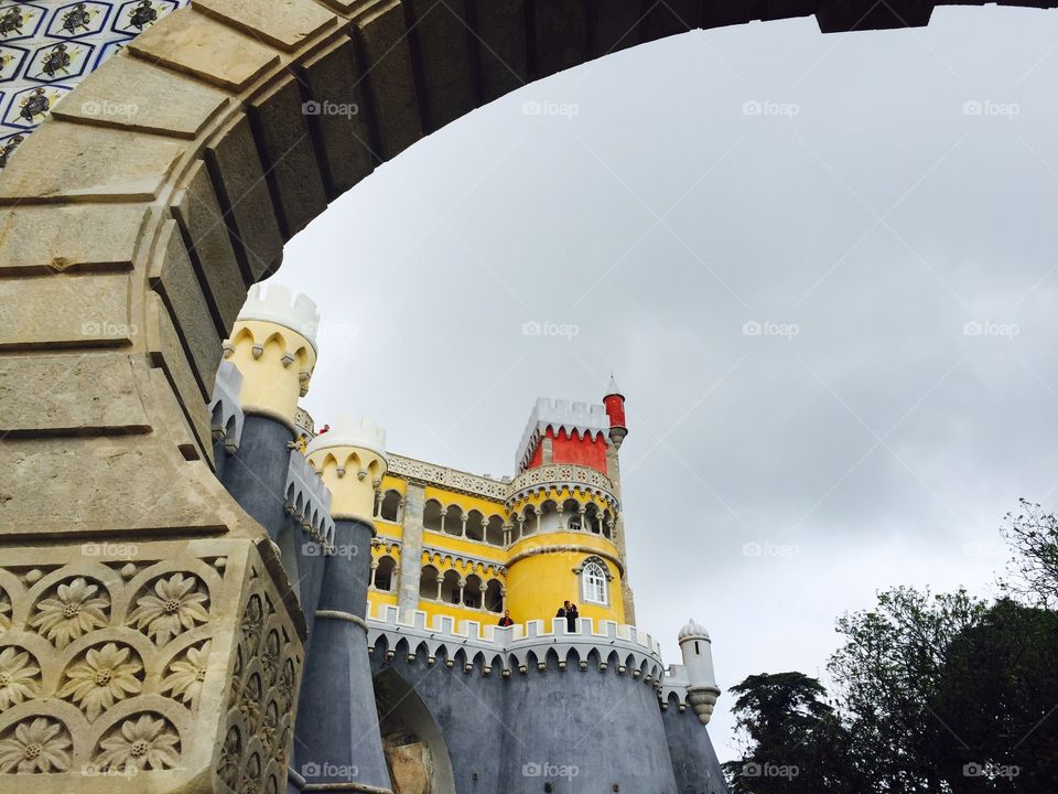 Pena Palace. My trip to Portugal