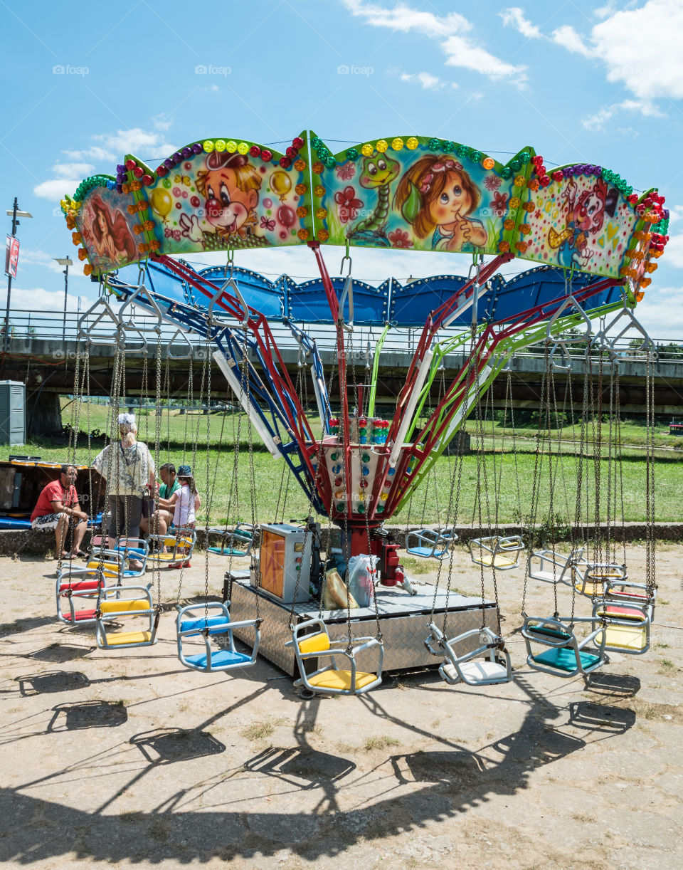 Colorful carousel