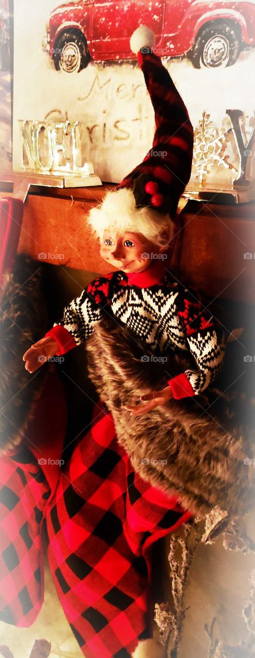Christmas elf  Stocking
