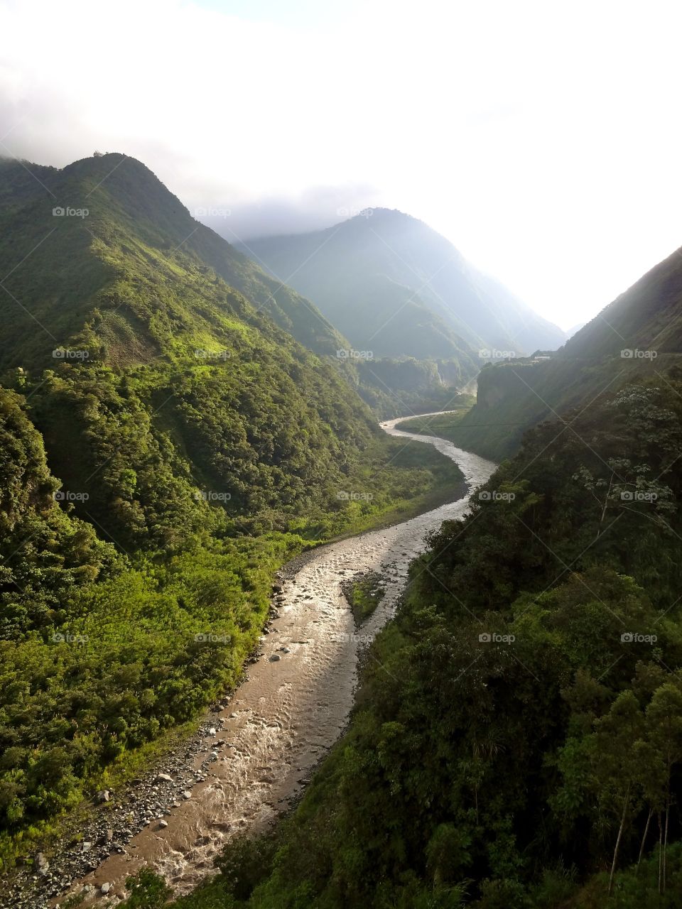 Baños, Ecuador in the Amazon Basin