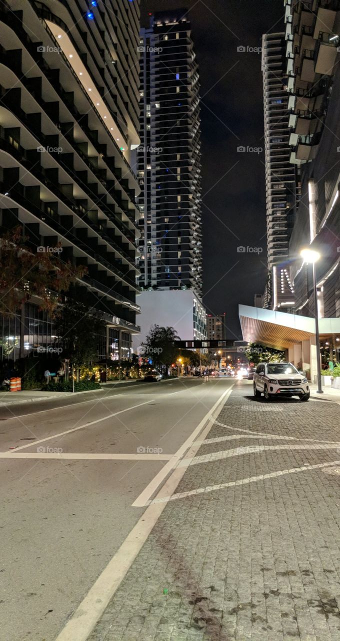 Streets of Downtown Miami
