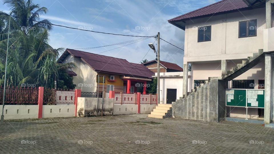 The village administration office in Banda Aceh, Indonesia