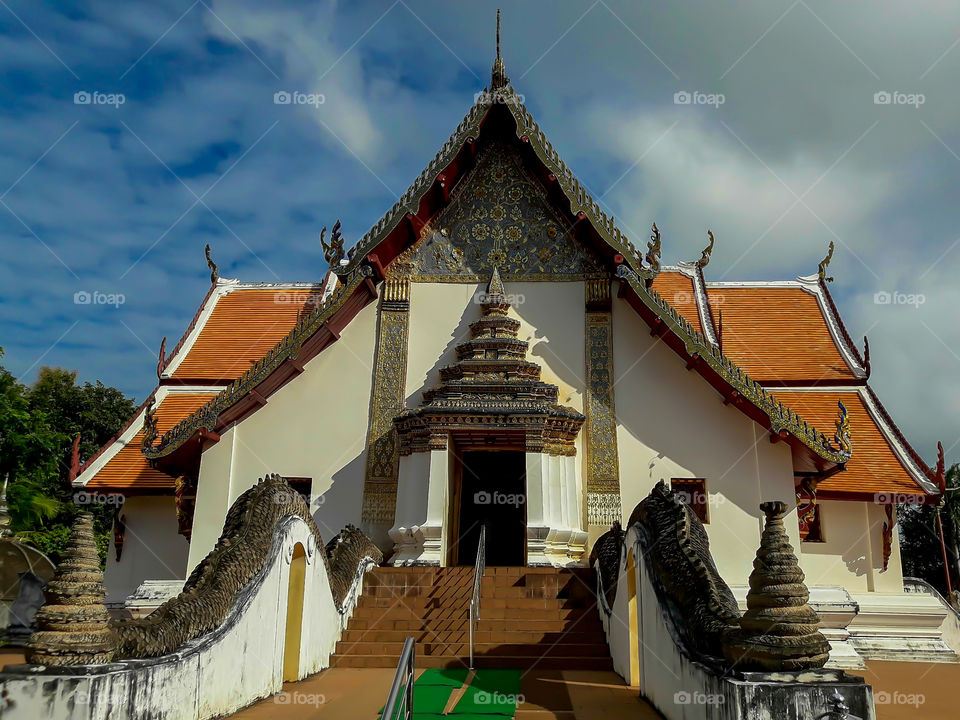 The beauty of the Phumin temple is the oldest temple in Nan . And has a long history