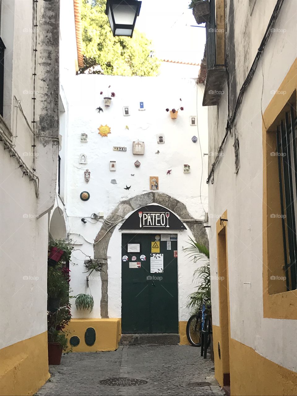 Small Portuguese neighborhood