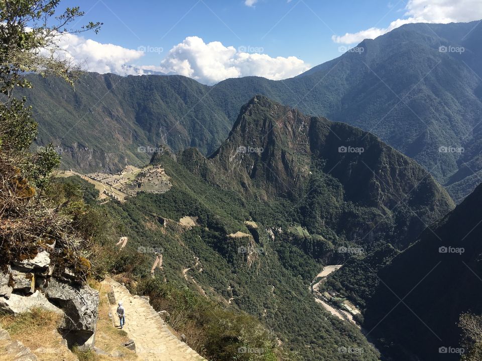 Machu Picchu from the Sun Gate
