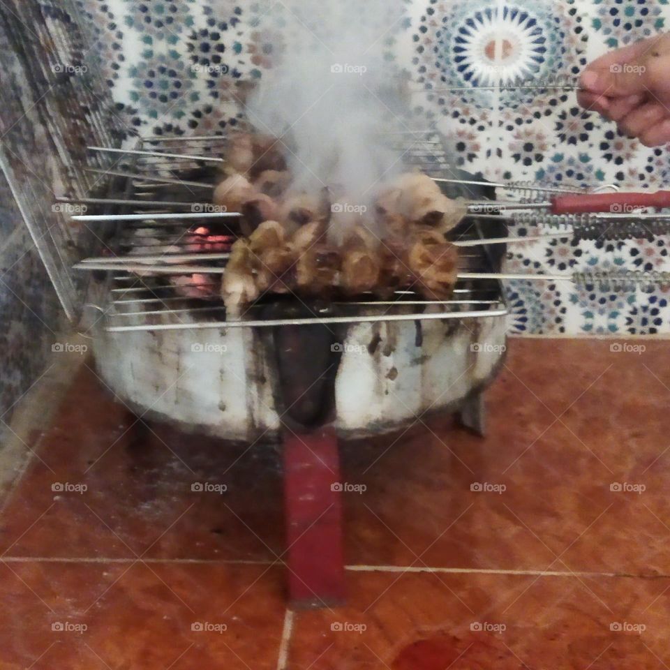 Moroccan barbecue